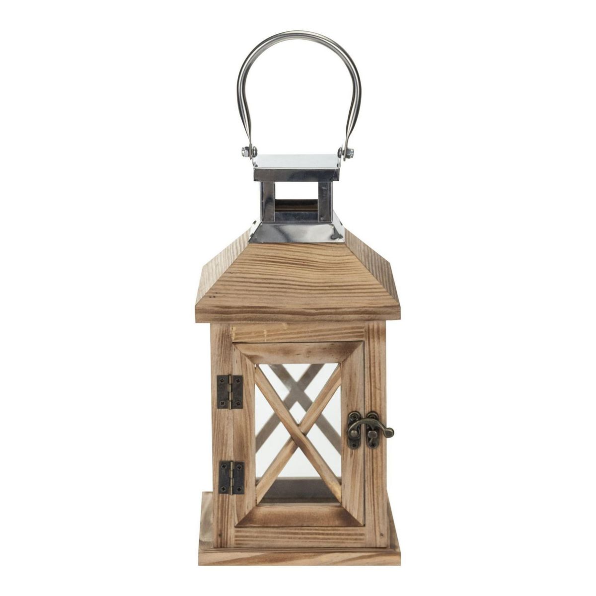 JUST HOME COLLECTION - Farol Linterna Madera 29 cm