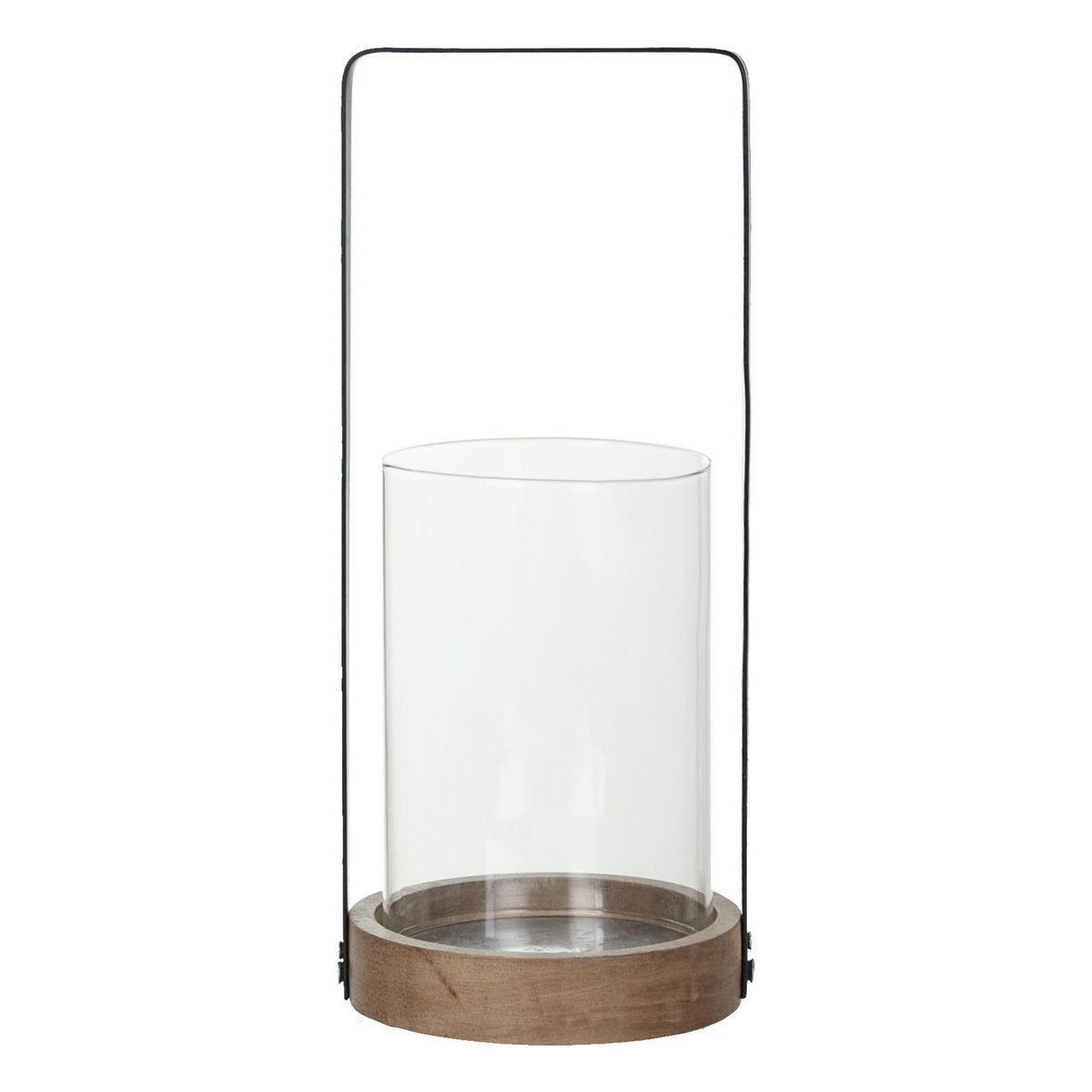 JUST HOME COLLECTION - Portavela de Vidrio 28 cm