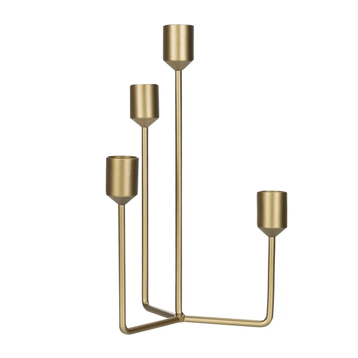 JUST HOME COLLECTION - Portavela Pulpo 4 Metal 26 cm