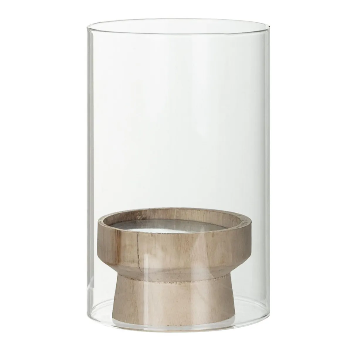 JUST HOME COLLECTION - Portavela Cubierto Vidrio 17 cm