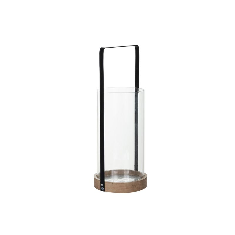 JUST HOME COLLECTION - Portavela Largo 35cm de Vidrio