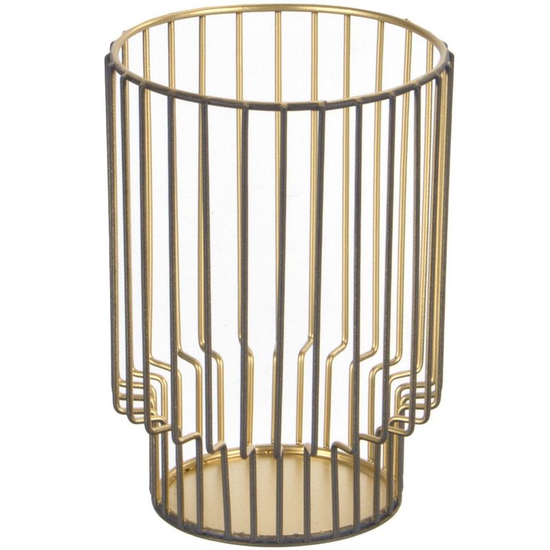 JUST HOME COLLECTION - Portavela Hurricane Gold 12cm