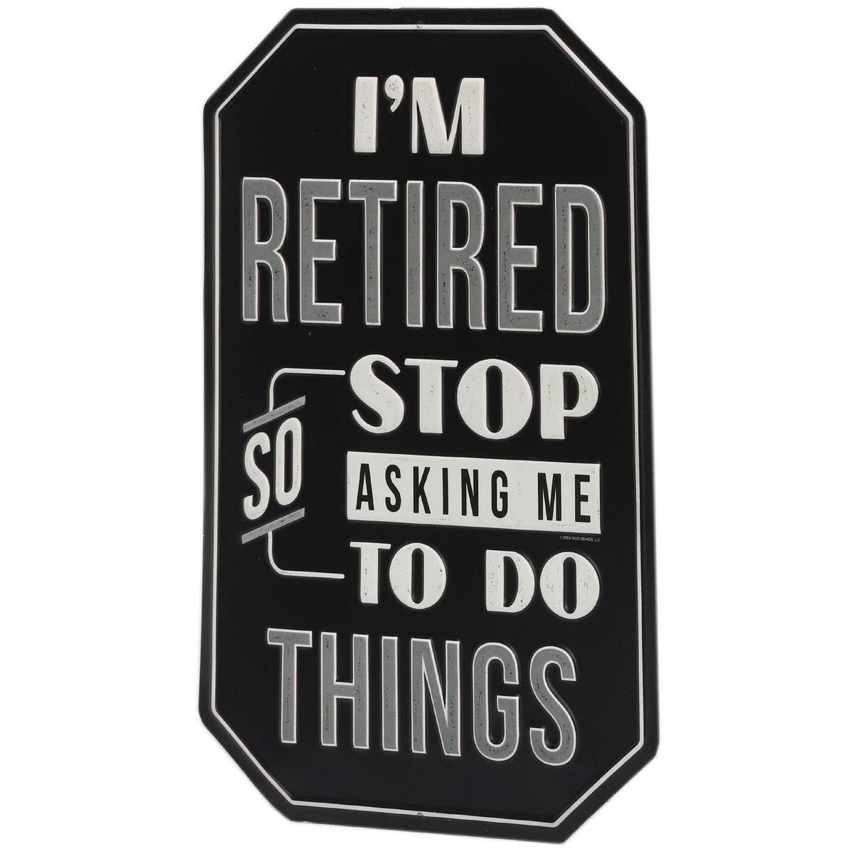 OPEN ROAD BRANDS - Lamina Metal Retired Stop