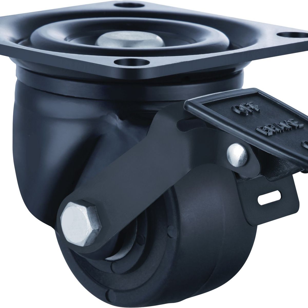 FIXSER - Rueda Giratoria con Freno 300 kg.