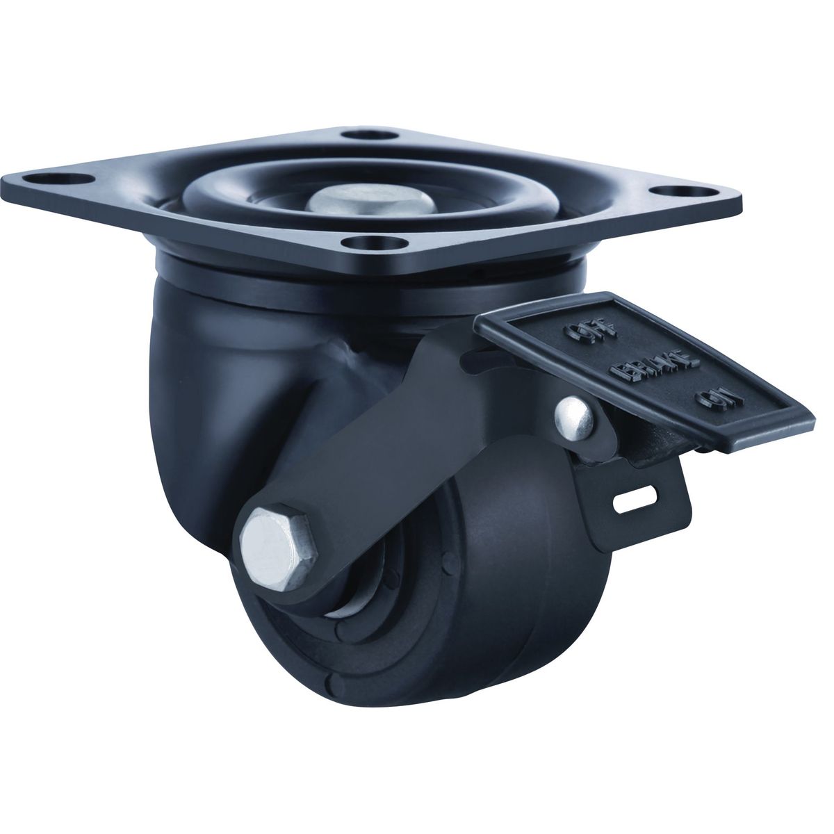 FIXSER - Rueda Giratoria con Freno 300 kg.