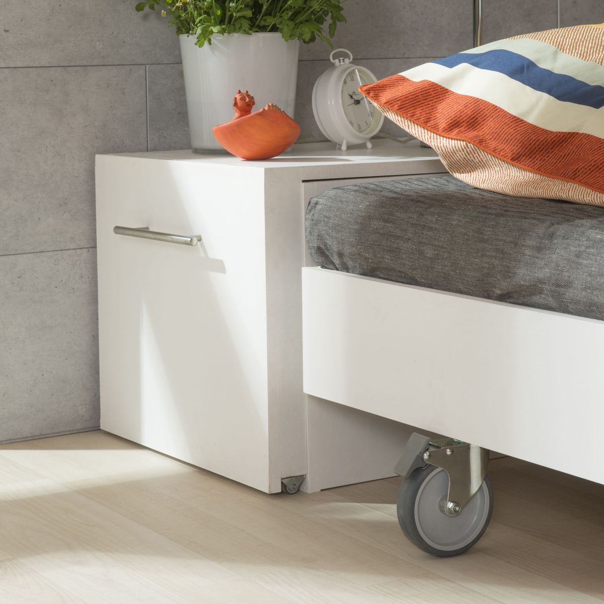 FIXSER - Rueda Giratoria con Freno 40 kg.