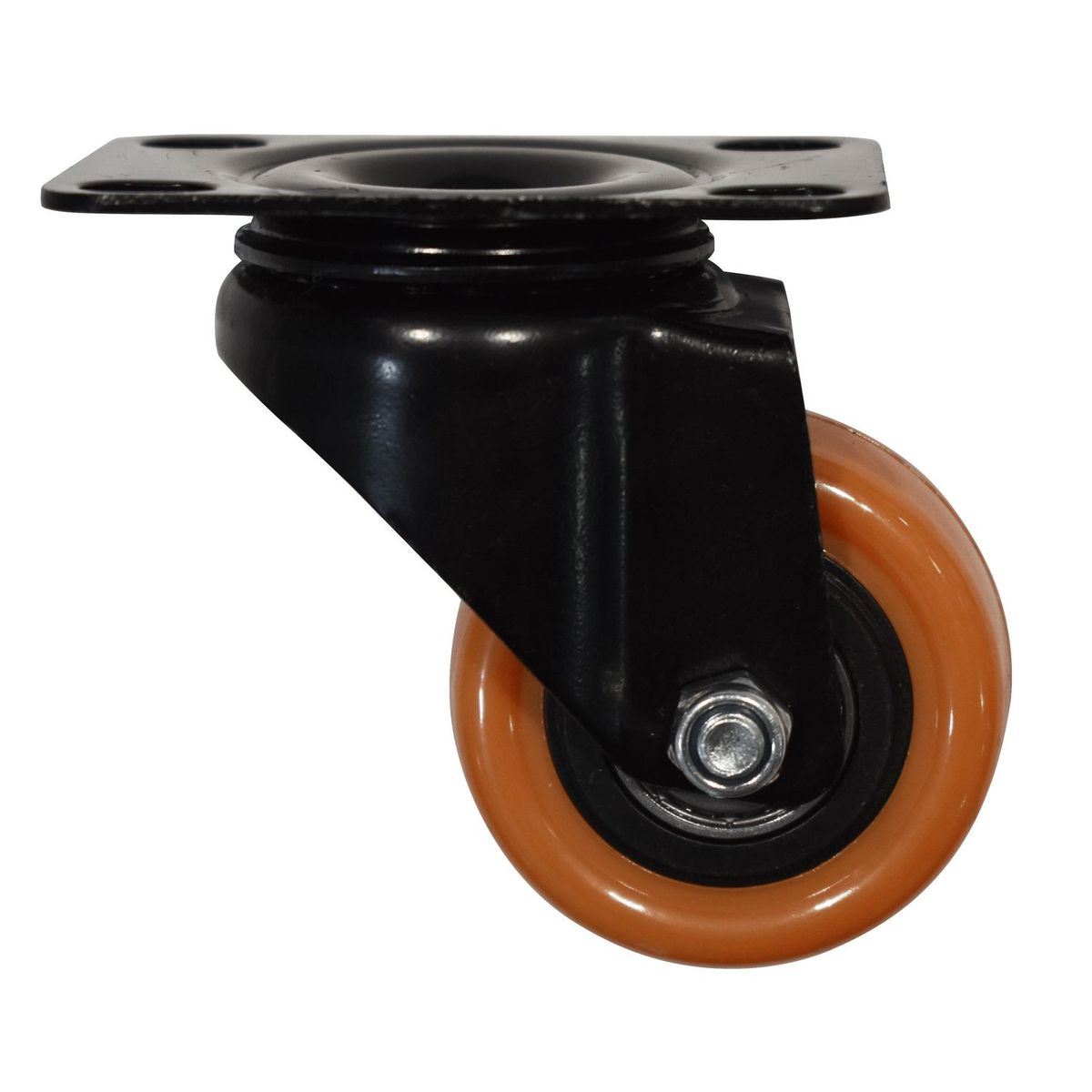 FIXSER - Rueda Giratoria Naranja 2" 30Kg