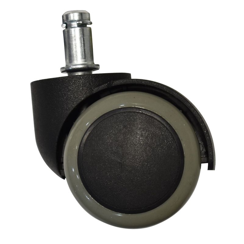 FIXSER - Rueda Giratoria 2" Negro con Gris 30Kg
