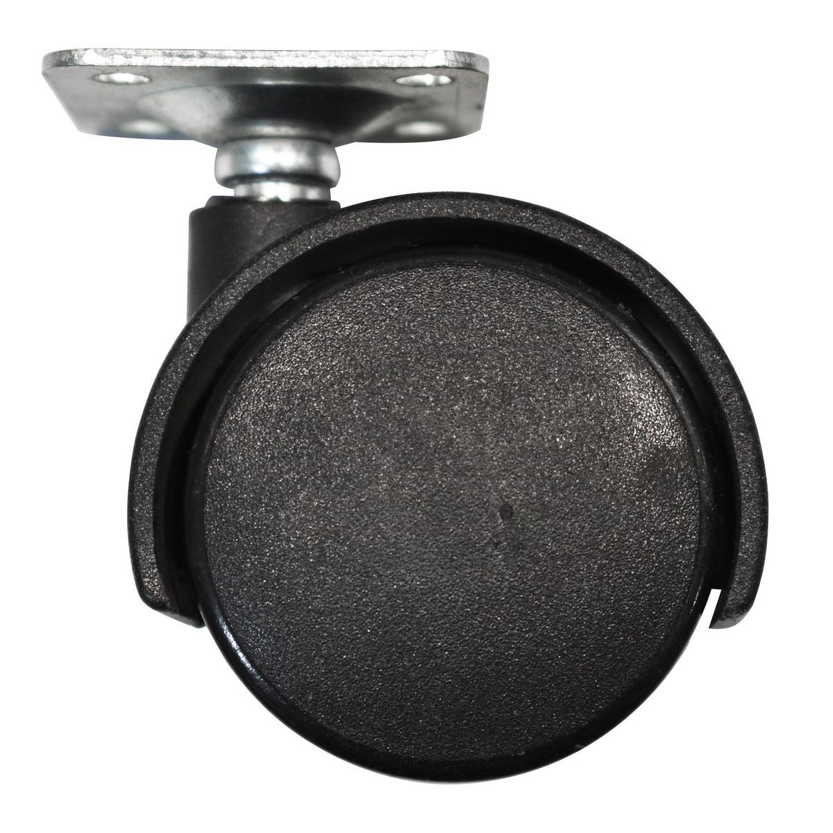 FIXSER - Rueda de Nylon Giratoria 1 1/2" Negro 20Kg