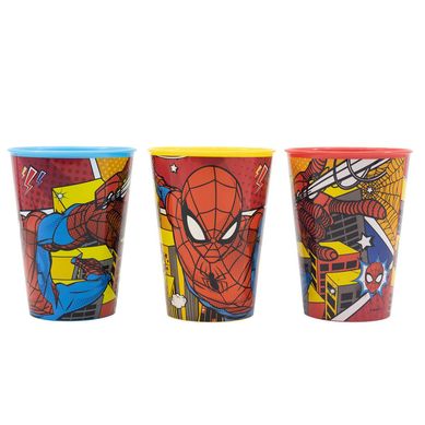 Set 3 Vasos Spider-Man