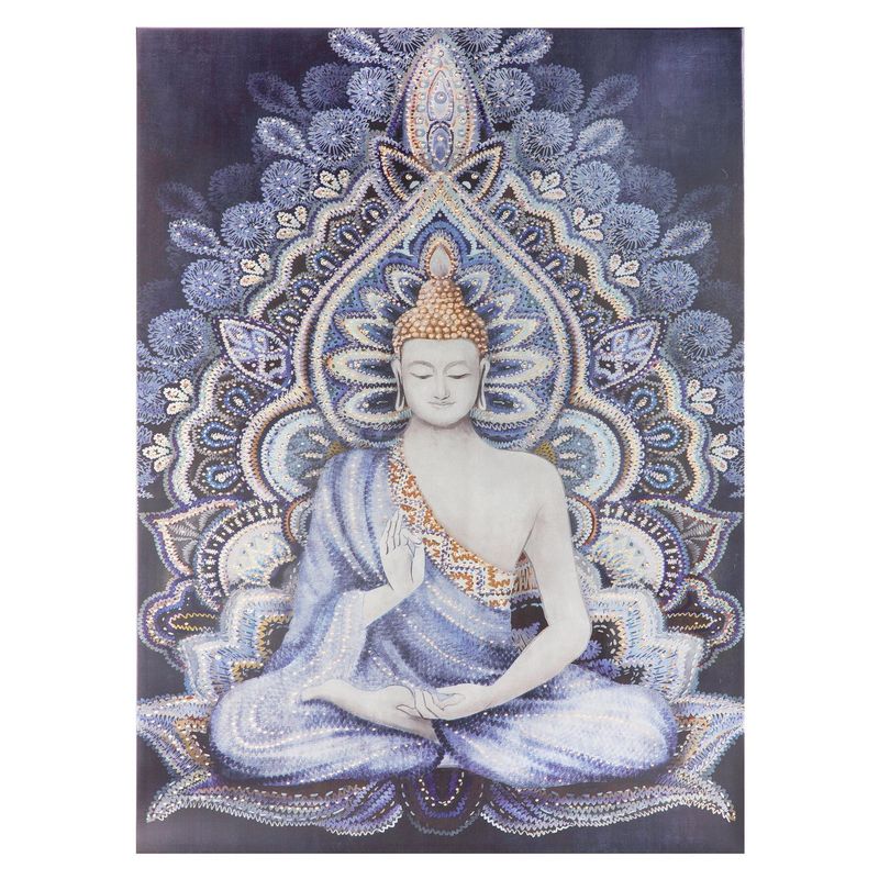 HOMY - Cuadro Canvas Buda Sequín 80x120cm