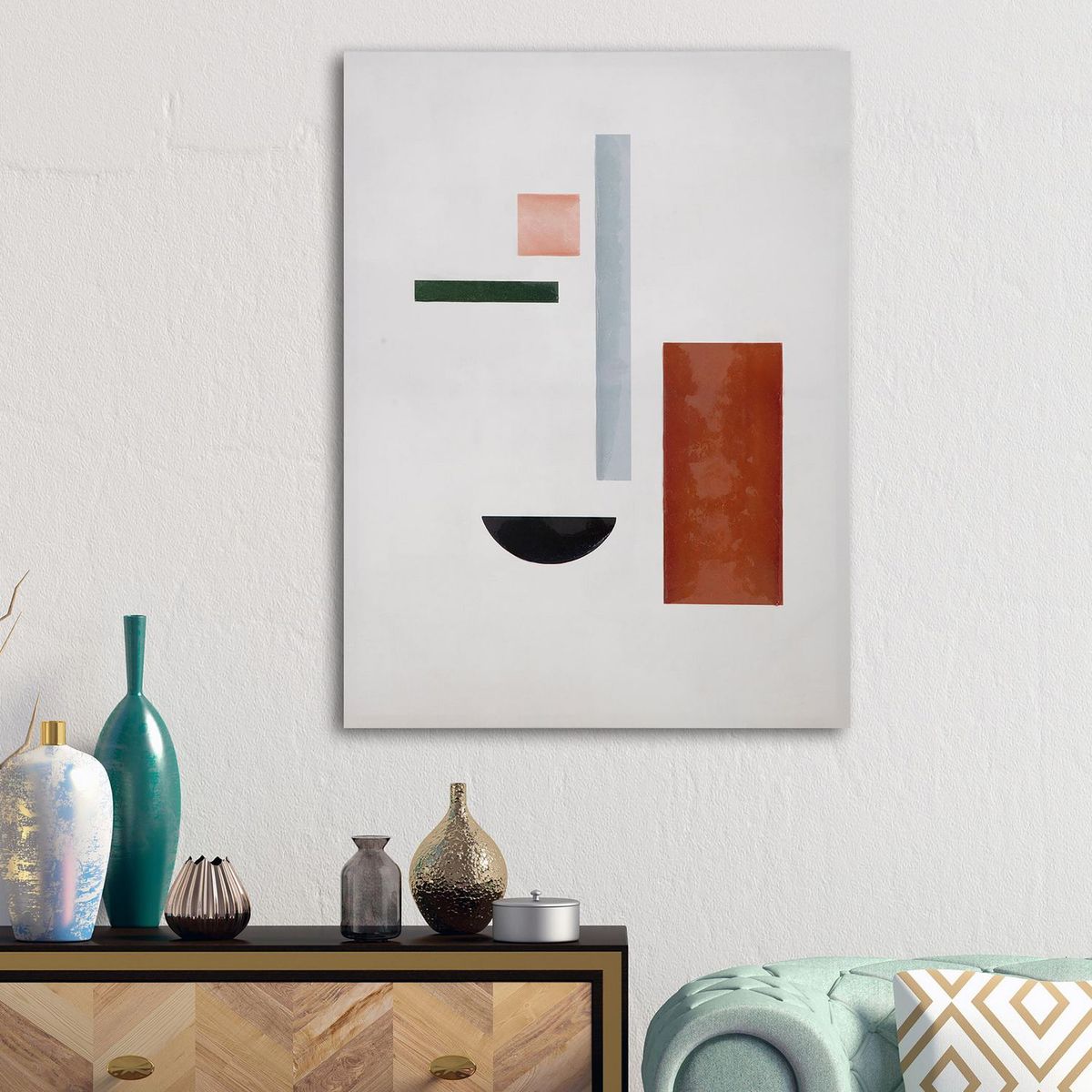 HOMY - Cuadro Canvas Abstracto Cla1 60X80 CM