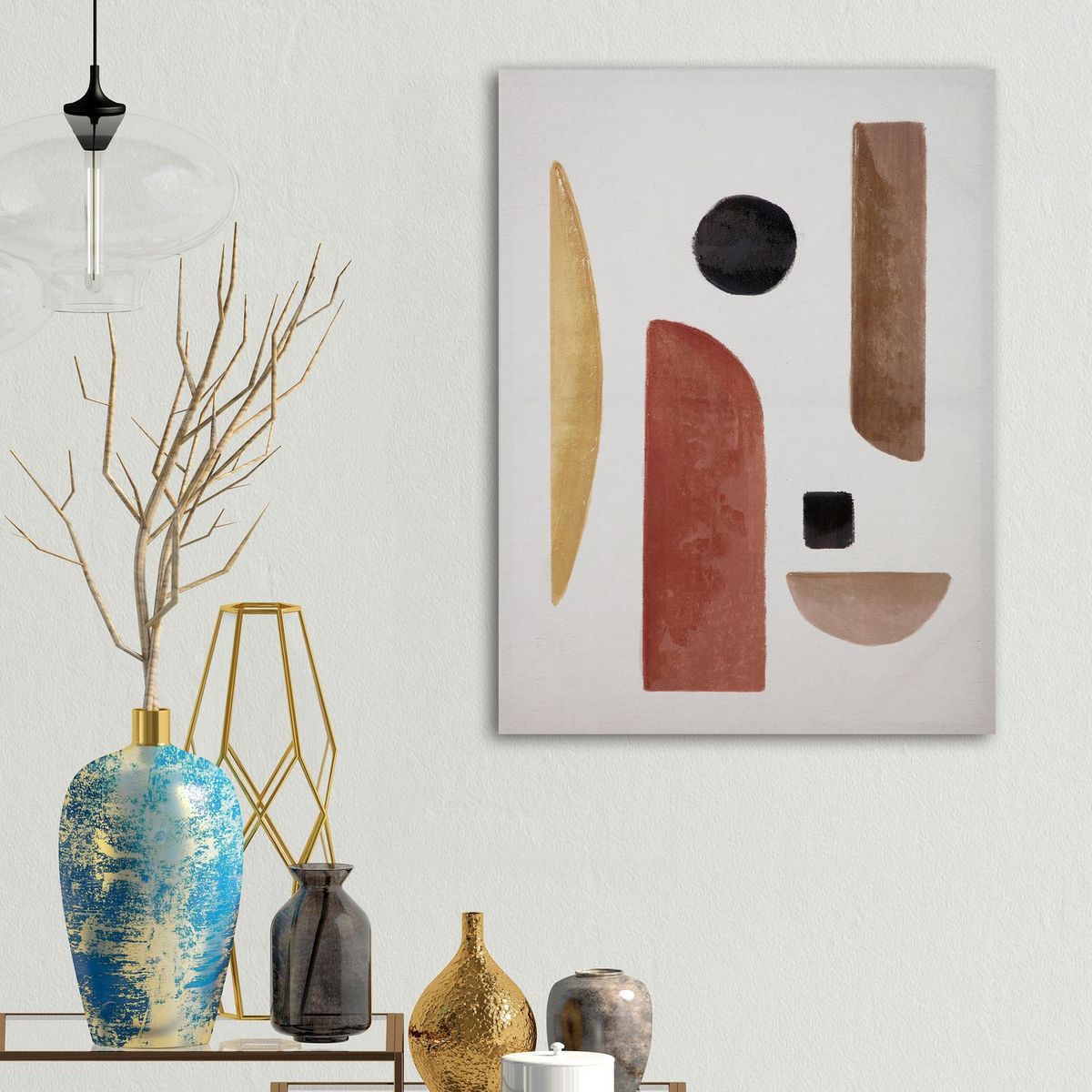 HOMY - Cuadro Canvas Abstracto Cla2 60X80 CM