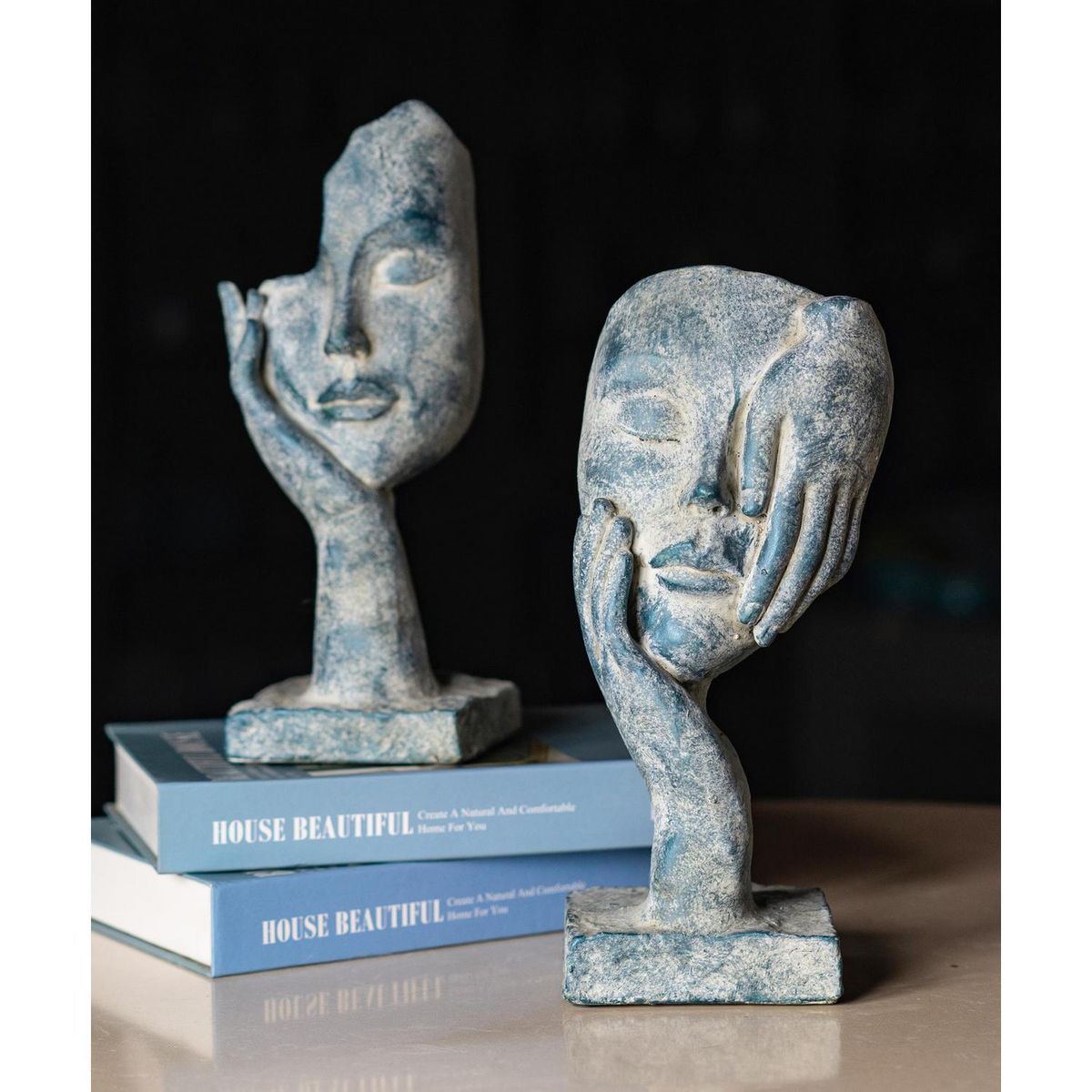 JUST HOME COLLECTION - Figura Cara Entera 30cm