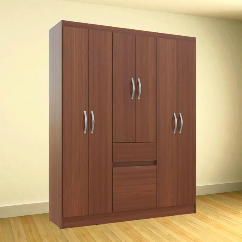 CASA BONITA - Ropero 6 Puertas 1 Cajones 1 Zapatera