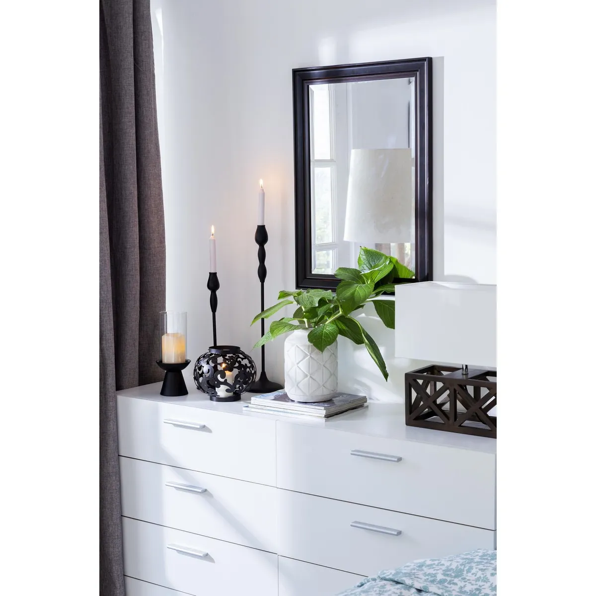 JUST HOME COLLECTION - Espejo Deco Café 50x70cm