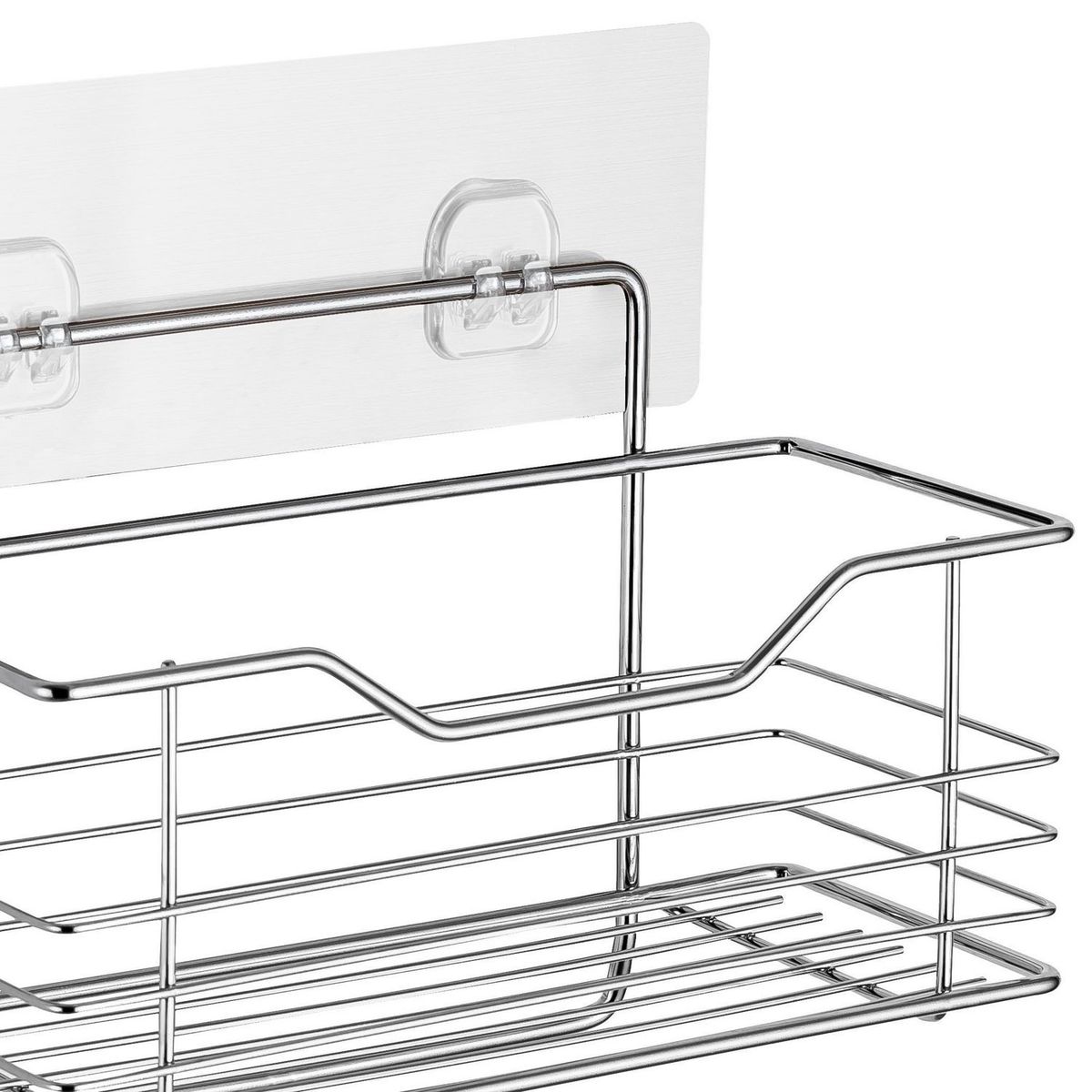 SENSI DACQUA - Canasta Adhesiva de Baño Multiuso