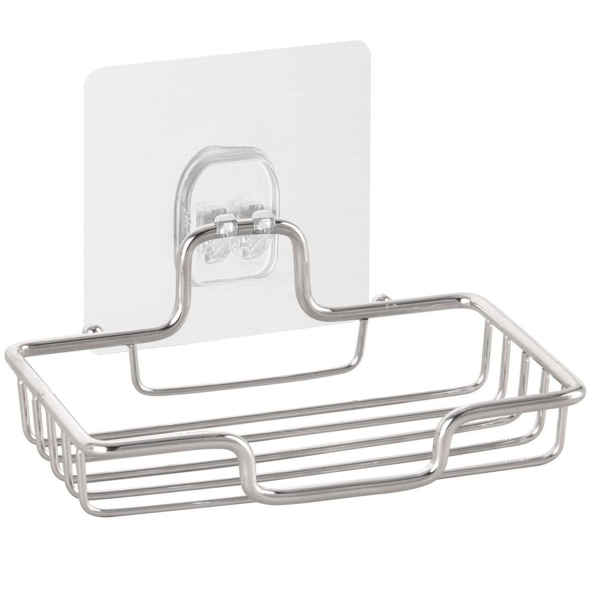 SENSI DACQUA - Jabonera Adhesiva de Baño Inoxidable