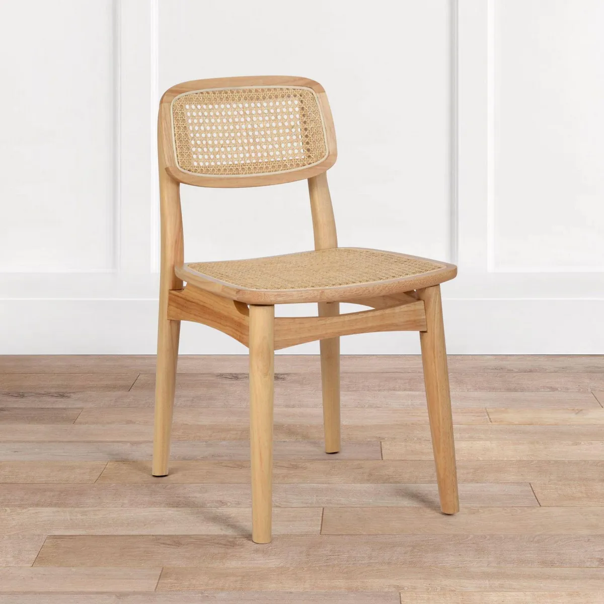 JUST HOME COLLECTION - Silla de Comedor madera Montana Rattan