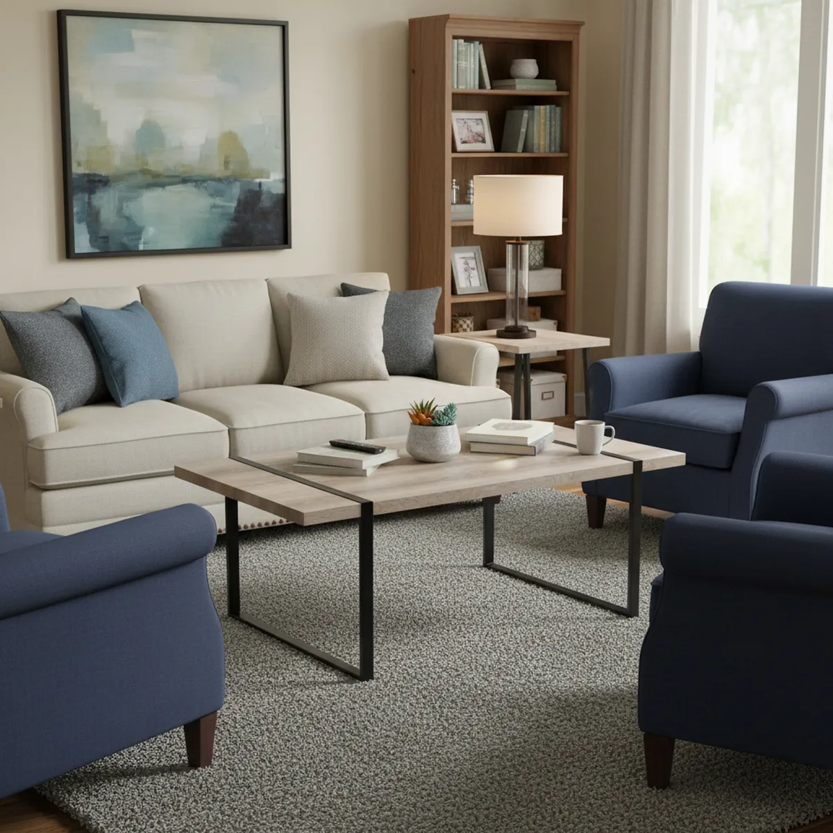 JUST HOME COLLECTION - Mesa de Centro Vexa Beige