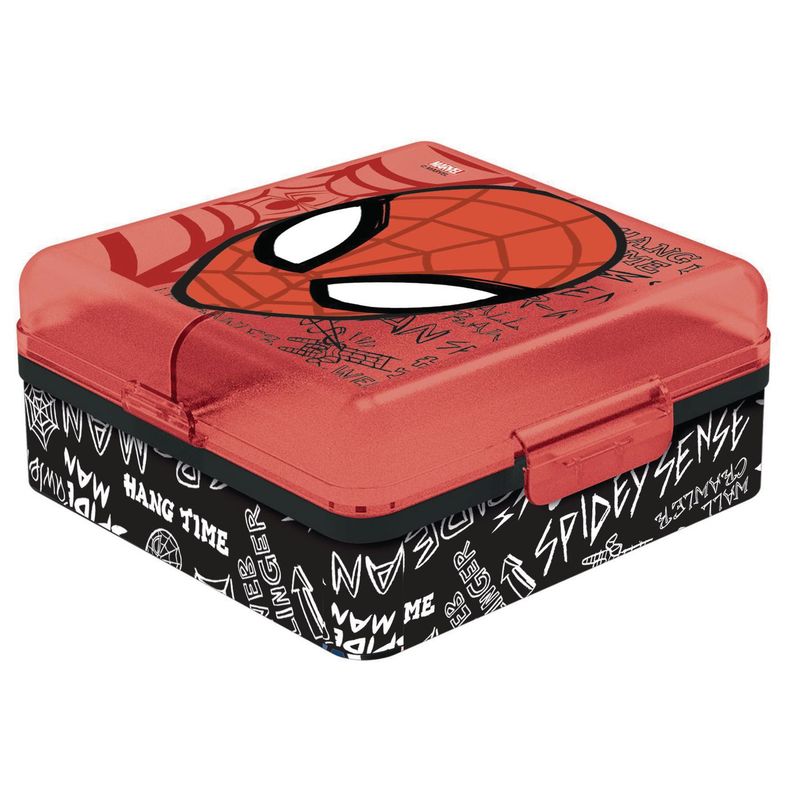 MARVEL - Táper Sandwich Spiderman