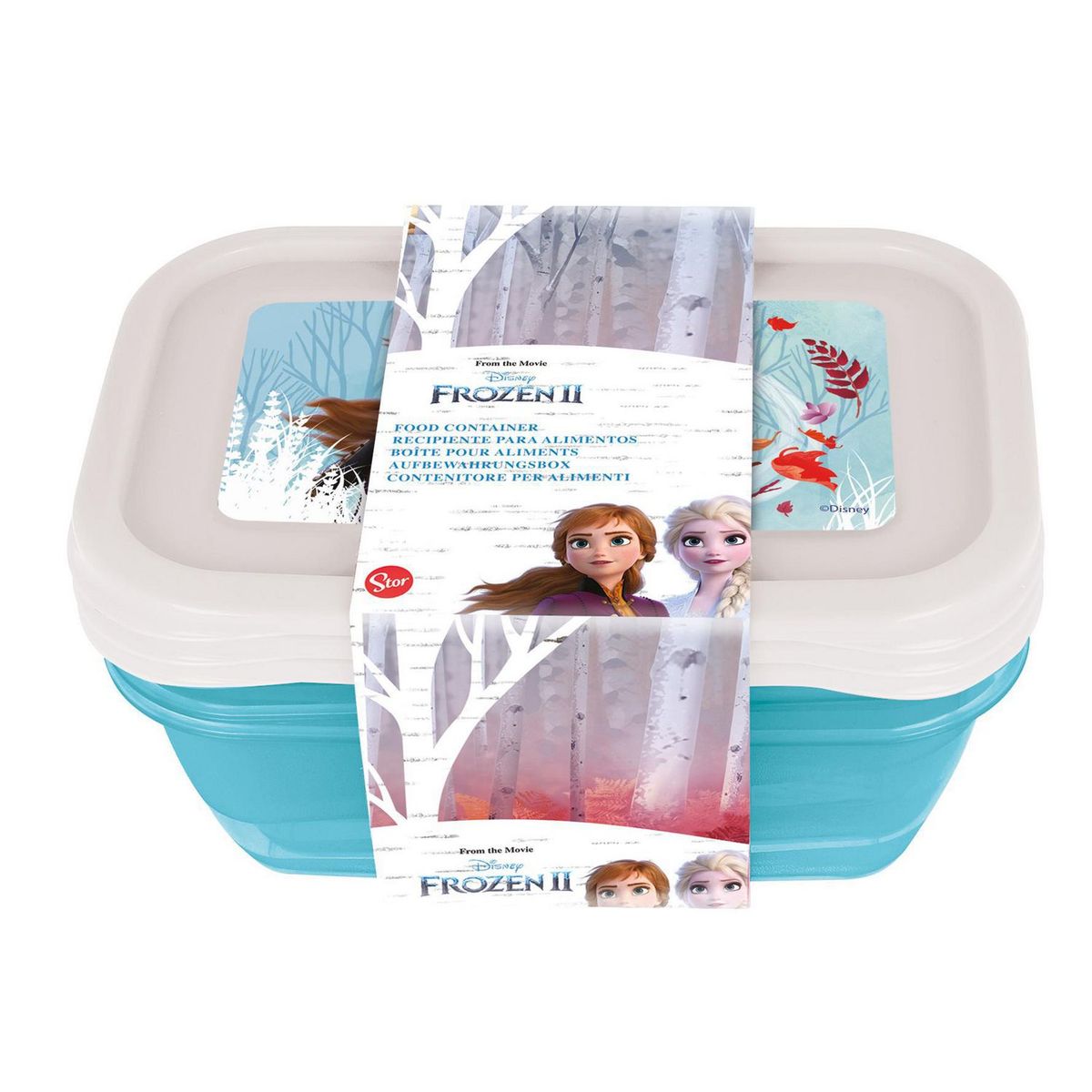 DISNEY - Set x3 Piezas Contenedor Frozen
