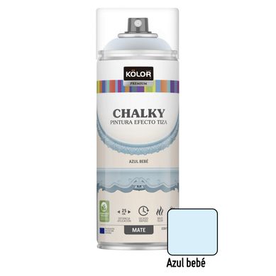 Kolor Chalky Spray Azul Beb� 400ml