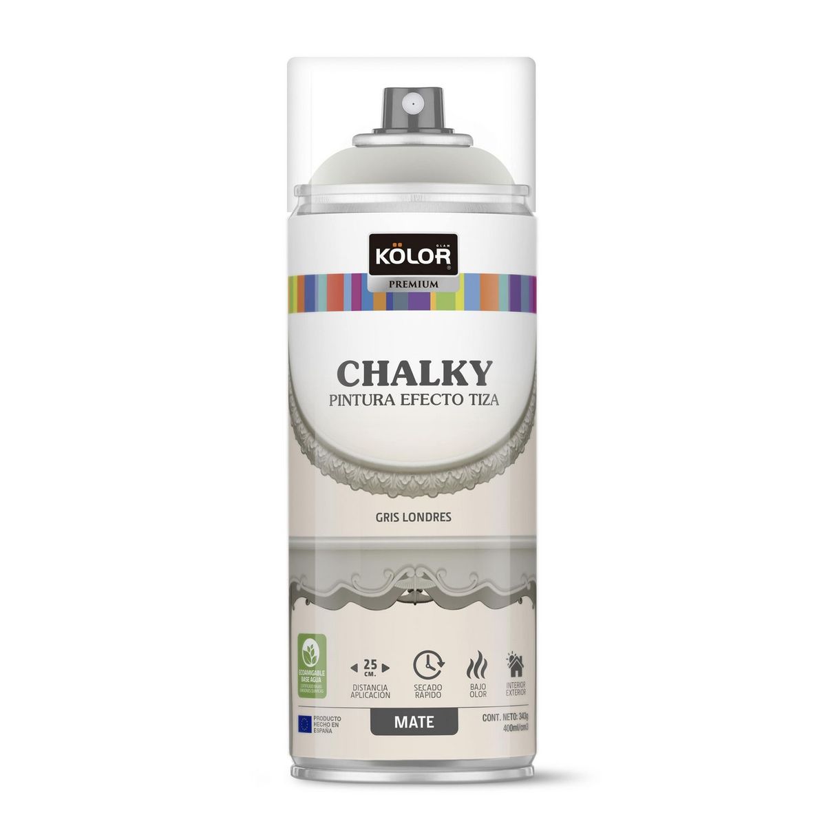 KOLOR - Kolor Chalky Spray Gris Londres 400ml