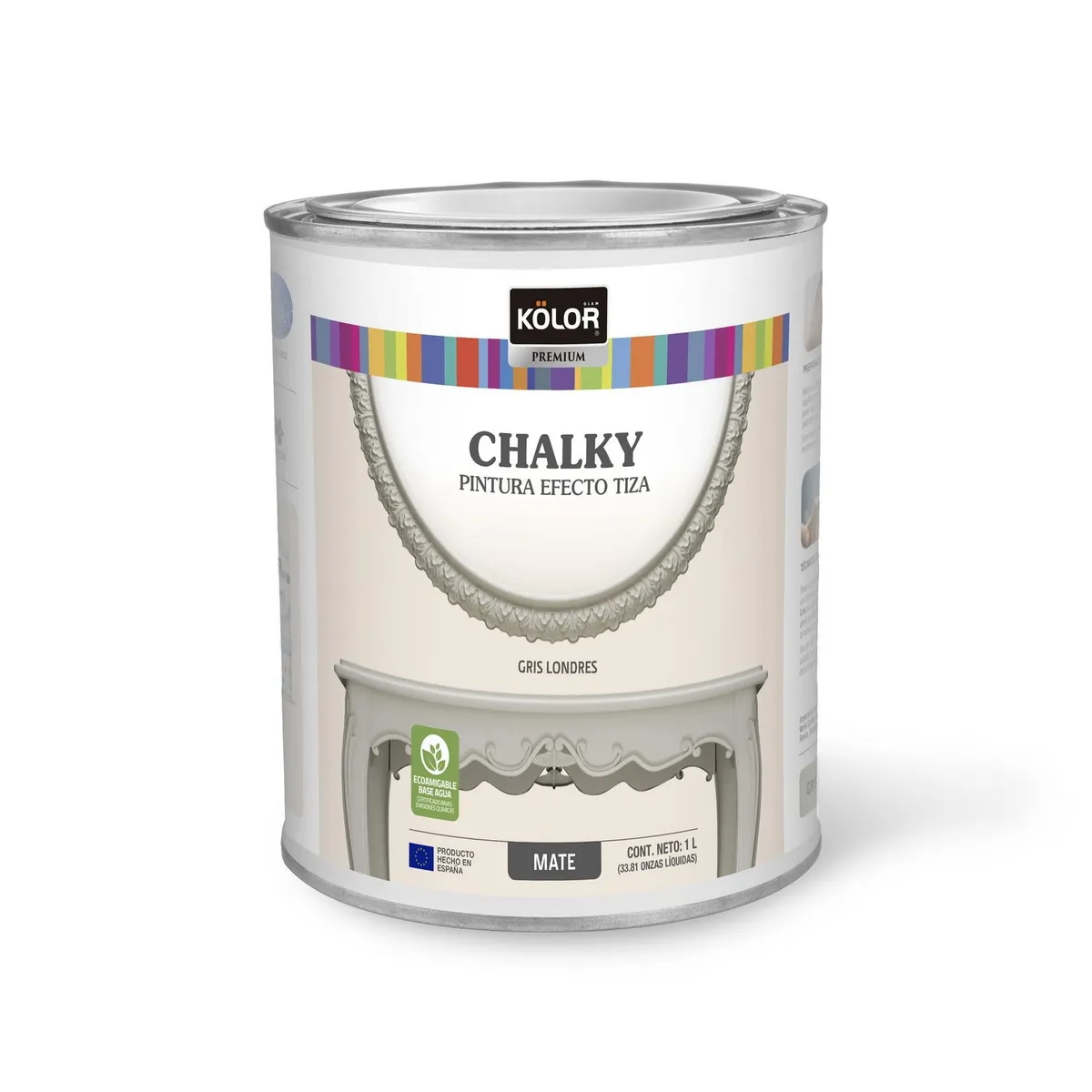 KOLOR - Kolor Chalky Brush Gris Londres 1L