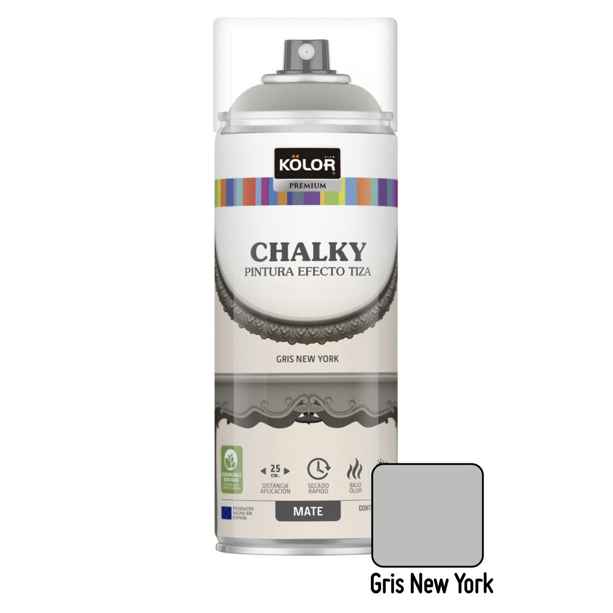 KOLOR - Kolor Chalky Spray Gris New York 400ml