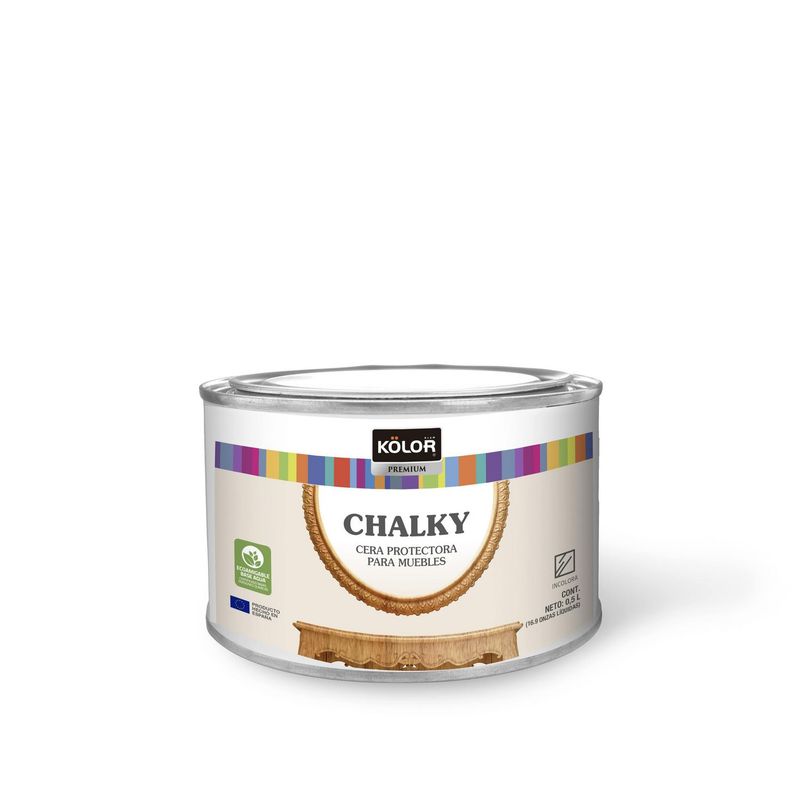 KOLOR - Kolor Chalky Brush Cera Transparente 500Ml