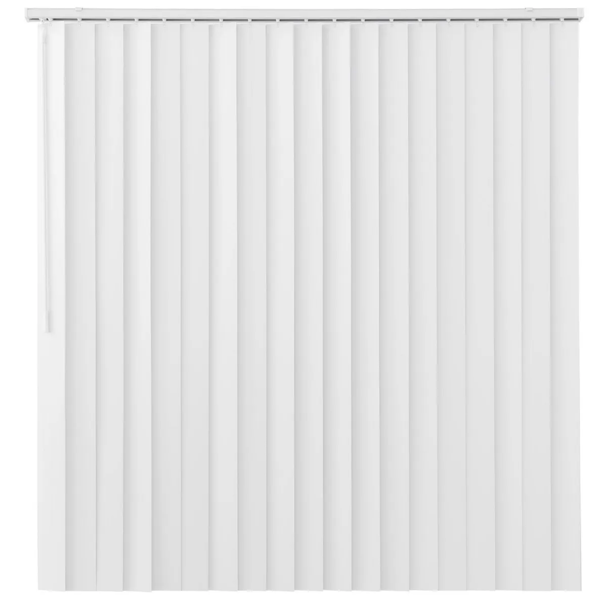 JUST HOME COLLECTION - Persiana Vertical PVC Blanco 200x215cm