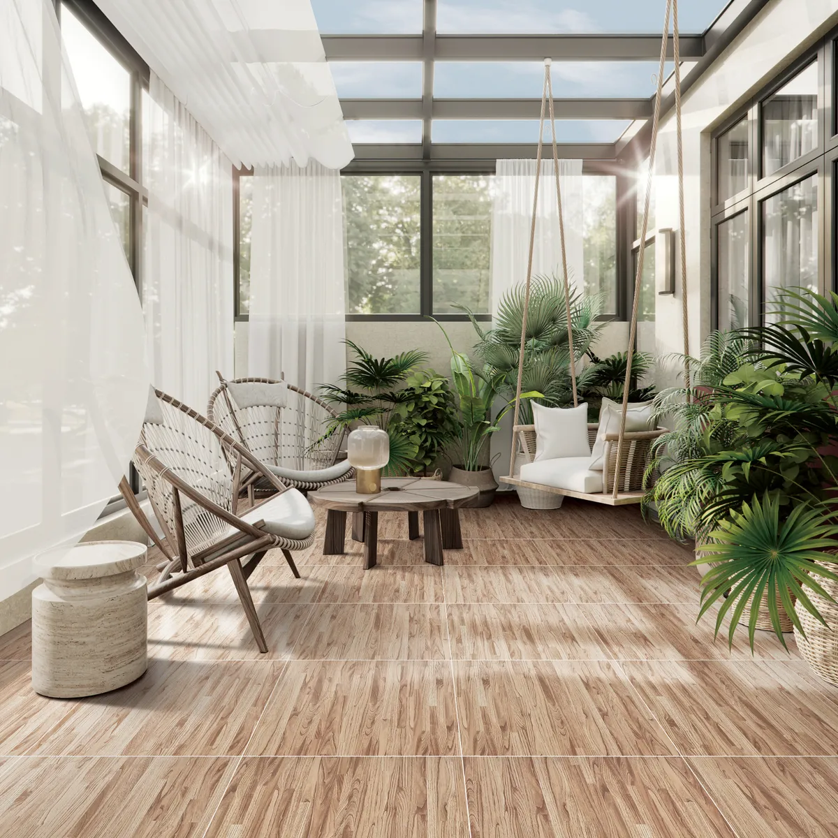 HOLZTEK -  x Maderadas Woody Stick Café 1.44 m2 