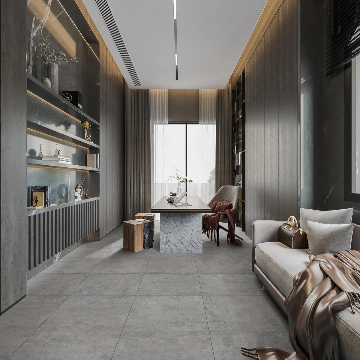 HOLZTEK -  x Rústicas Rust Greige Greige 1.44 m2 