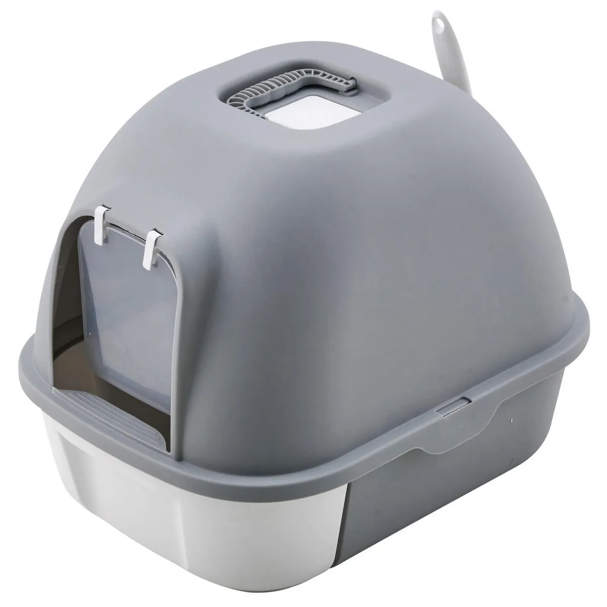 PETIZOOS - Arenero para Gato con Puerta