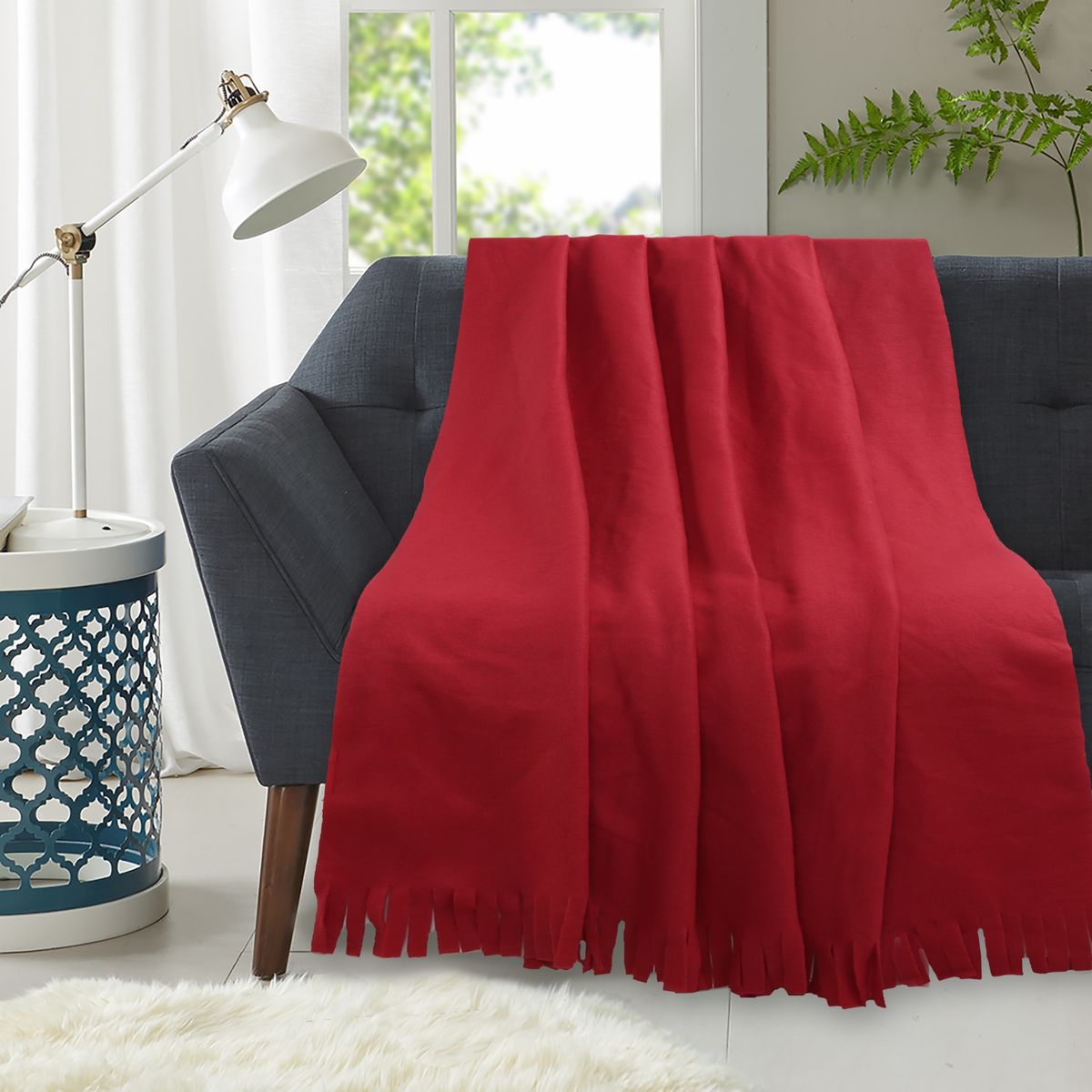 HOMY - MANTA POLAR 120X150 BURDEO