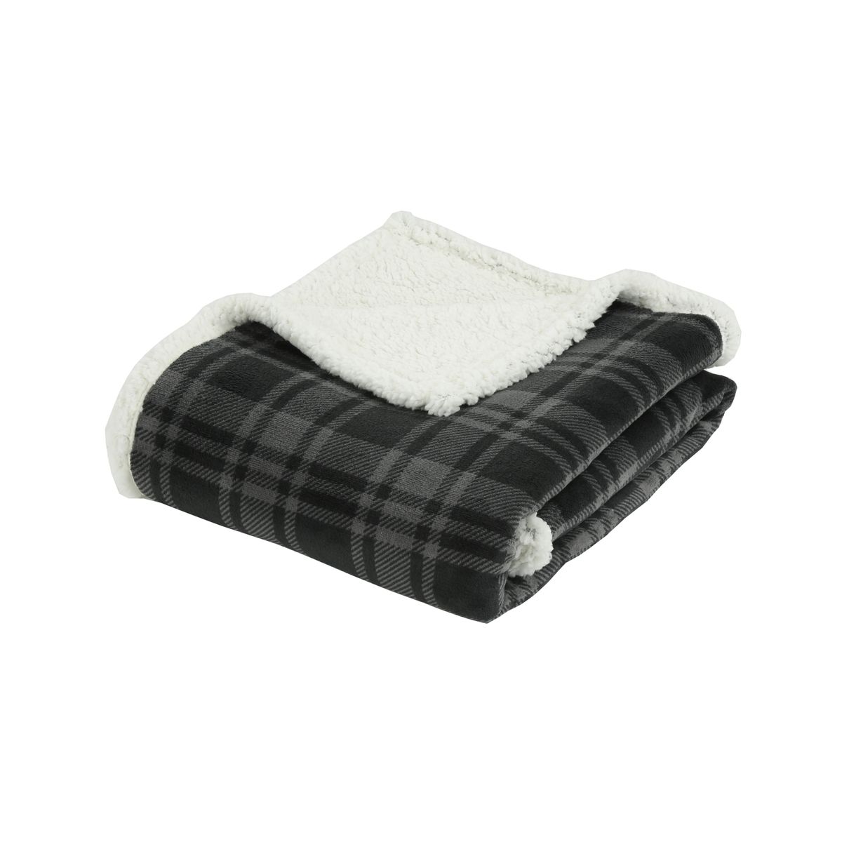 HOMY - MANTA CUADRILLE 125X150 GRAFIT