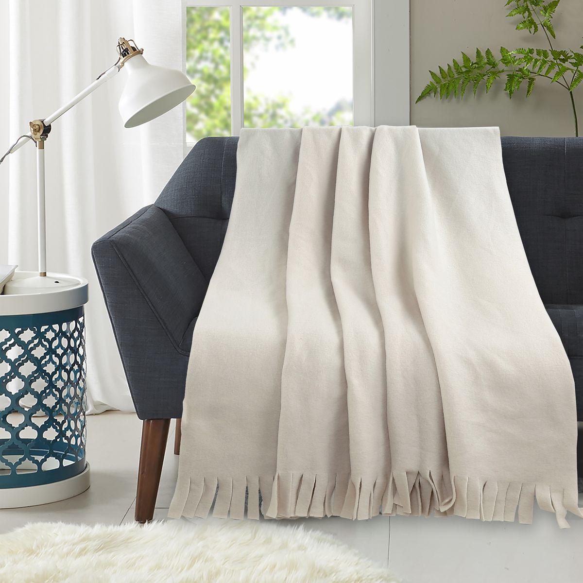 HOMY - MANTA POLAR 120X150 BEIGE