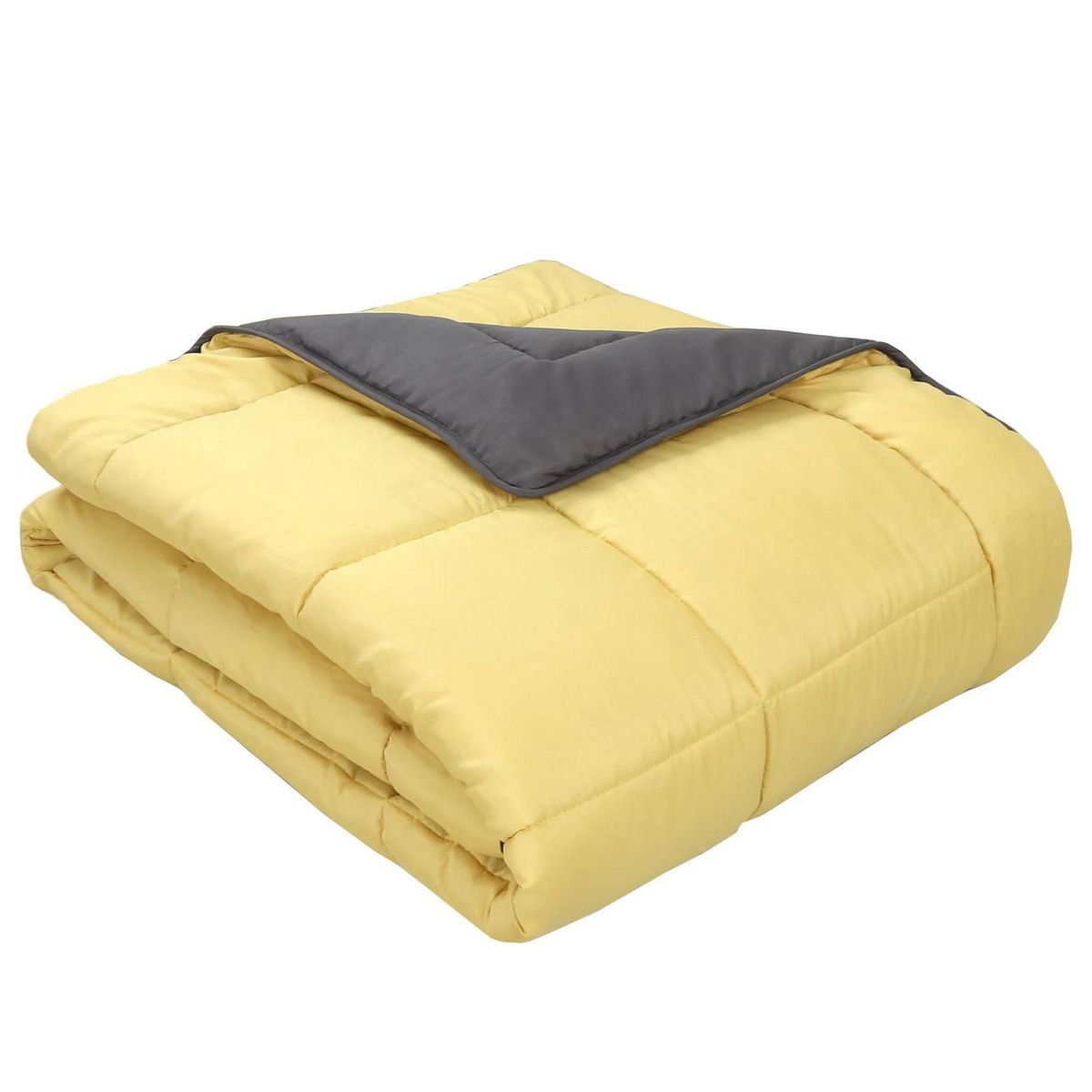 HOMY - Plumón Bicolor 1.5 Plazas Grafito