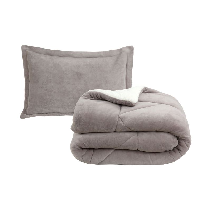 HOMY - Plumon Coral 1.5 Plazas Taupe