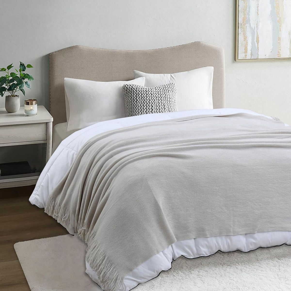 HOMY - Manta Nórdico 130x160 Gris