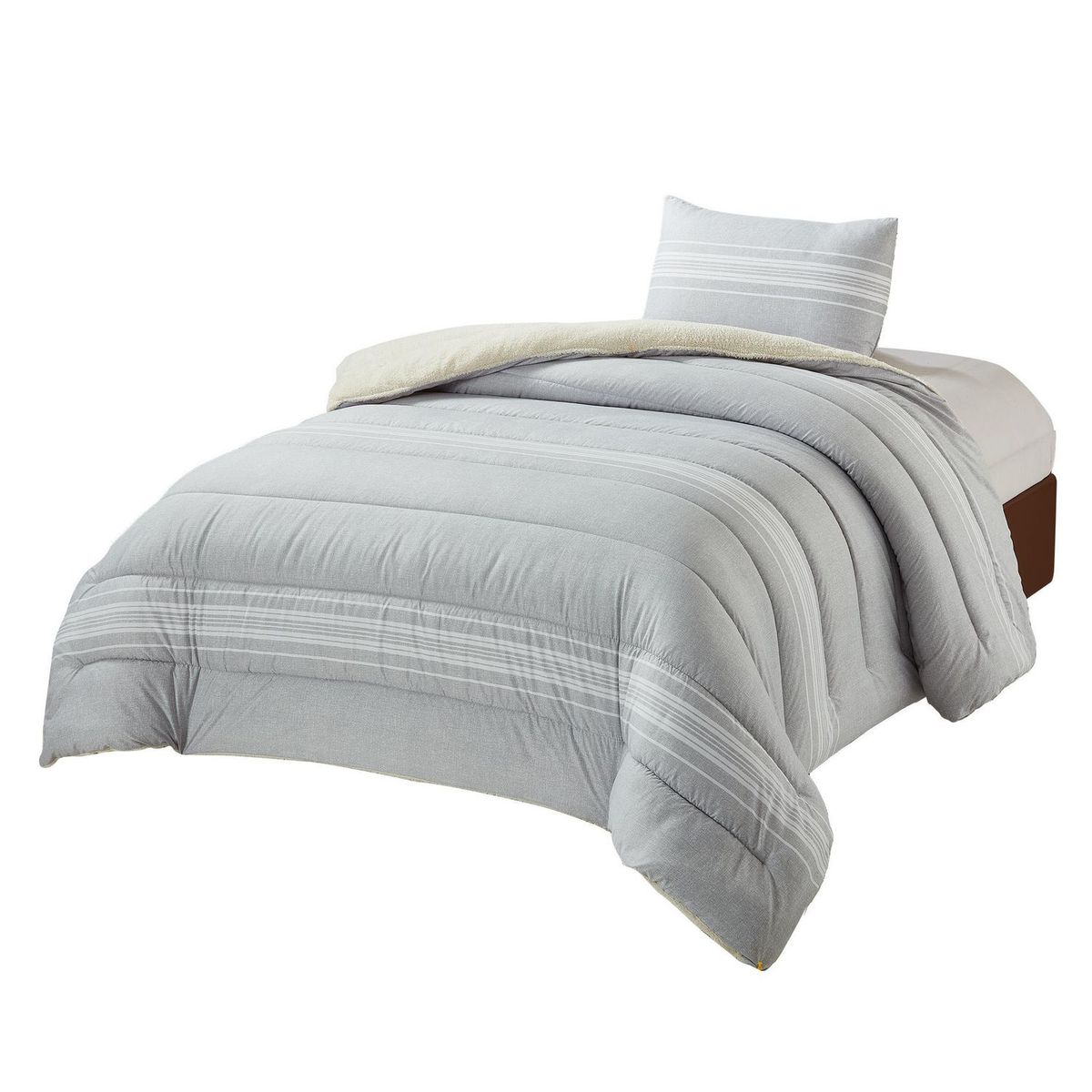 HOMY - Plumón Estampado Sherpa 1.5 Plazas