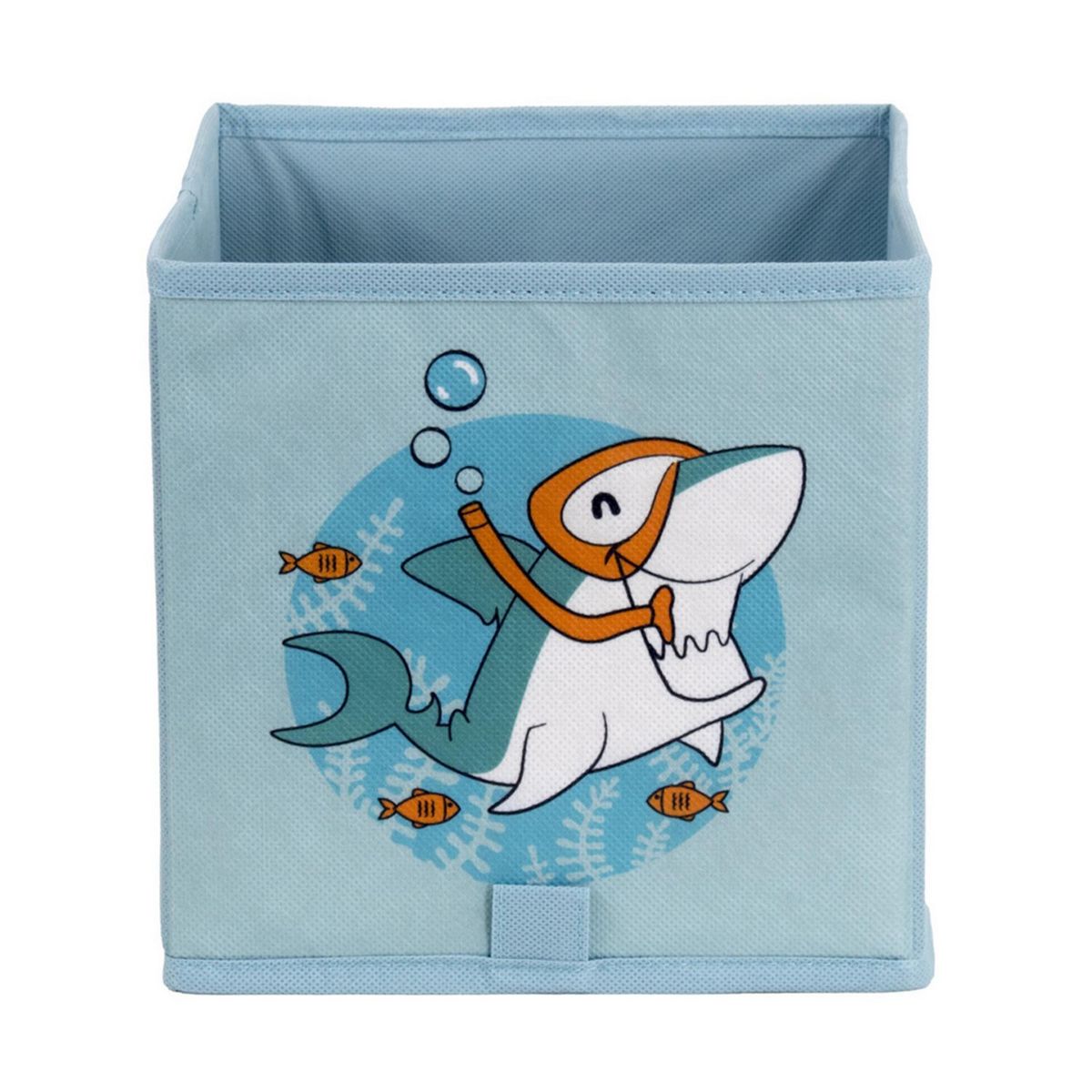 JUST HOME COLLECTION - Caja Organizadora Plástica Plegable Infantil Tiburón