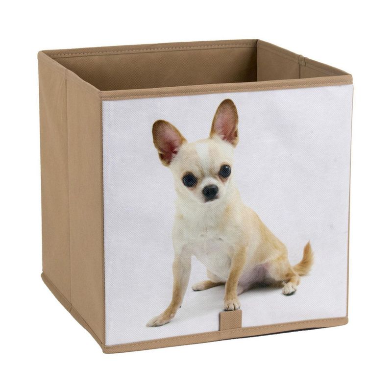 JUST HOME COLLECTION - Caja Organizadora Plástica Plegable Chihuahua