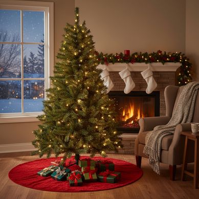 �rbol de Navidad 200cm 280 Luces LED Verde