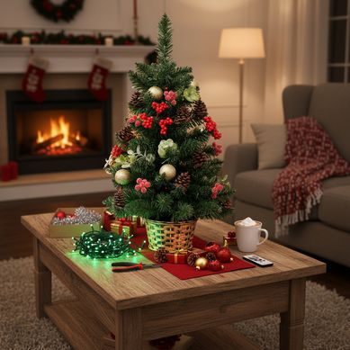 �rbol de Navidad 60cm 68 Ramas