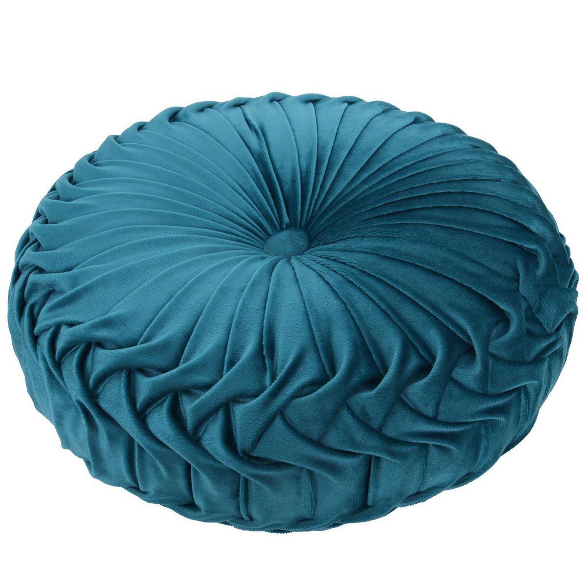 JUST HOME COLLECTION - Cojín Velvet Turquesa 45cm