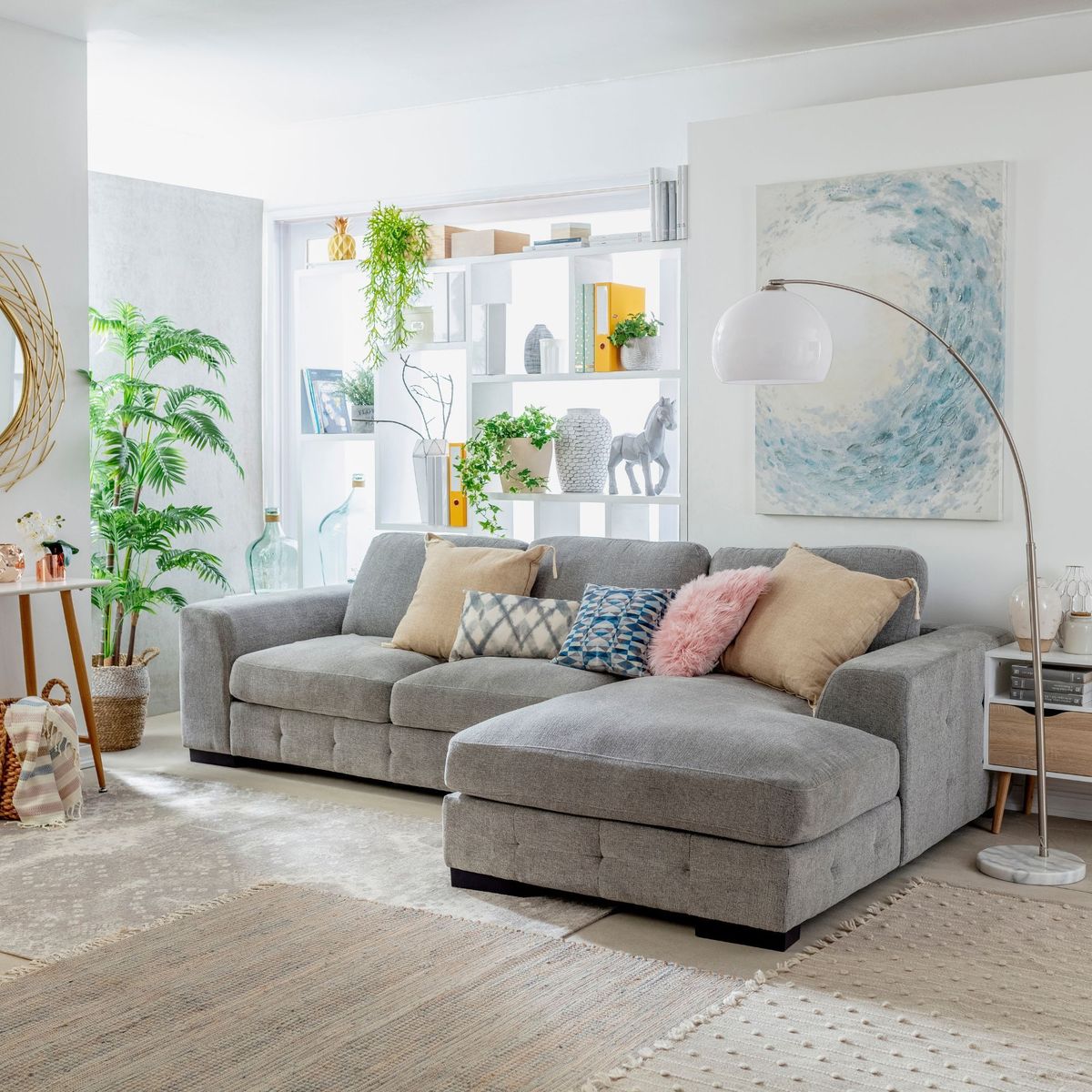 JUST HOME COLLECTION - Seccional 3 Cuerpos Nube