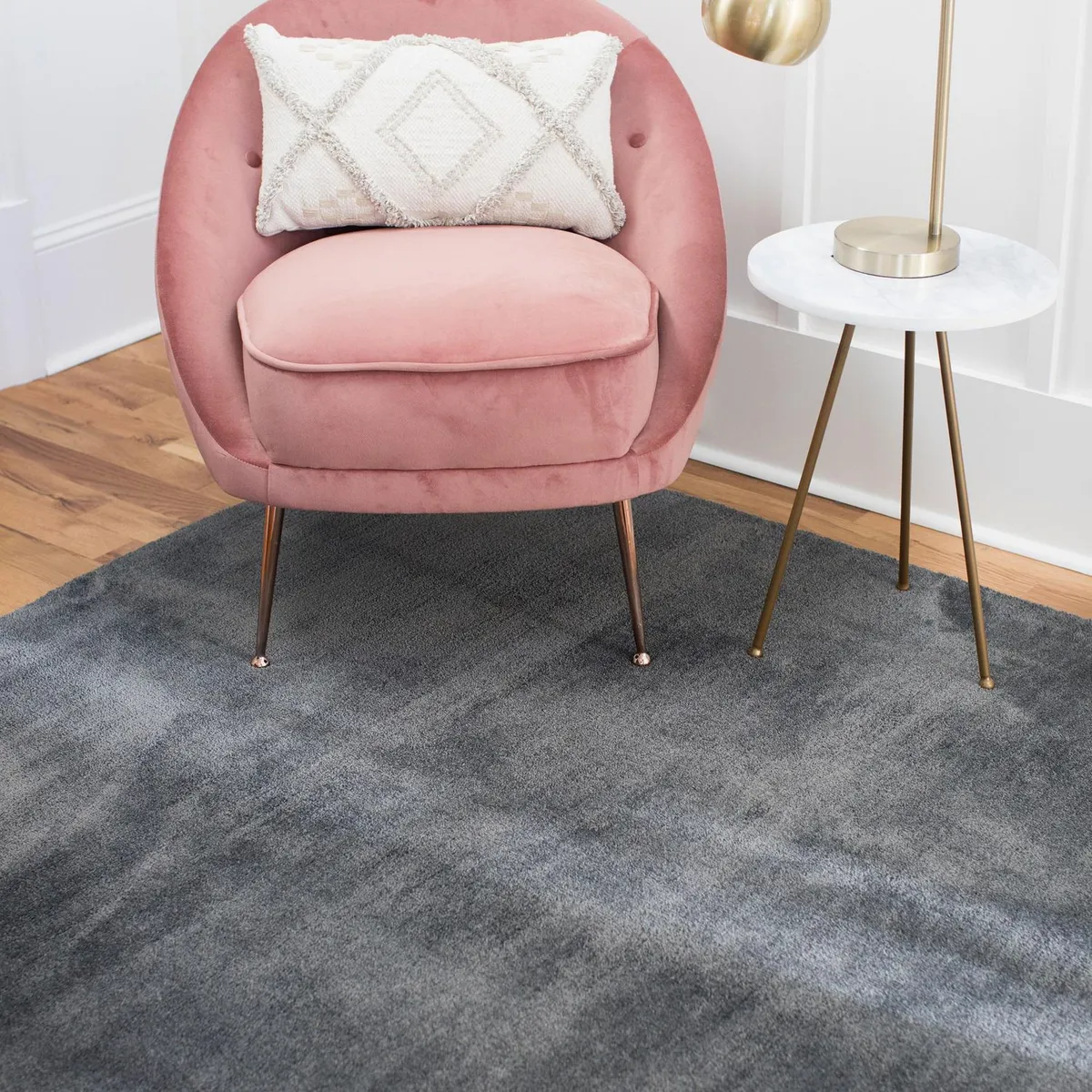 JUST HOME COLLECTION - Camino Feel Gris oscuro 60x115cm