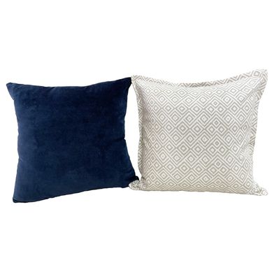 Pack x2 Cojines Velvet 45x45 cm Multicolor